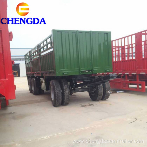 Custom configuration 3 Axle Truck Cargo Full Trailer